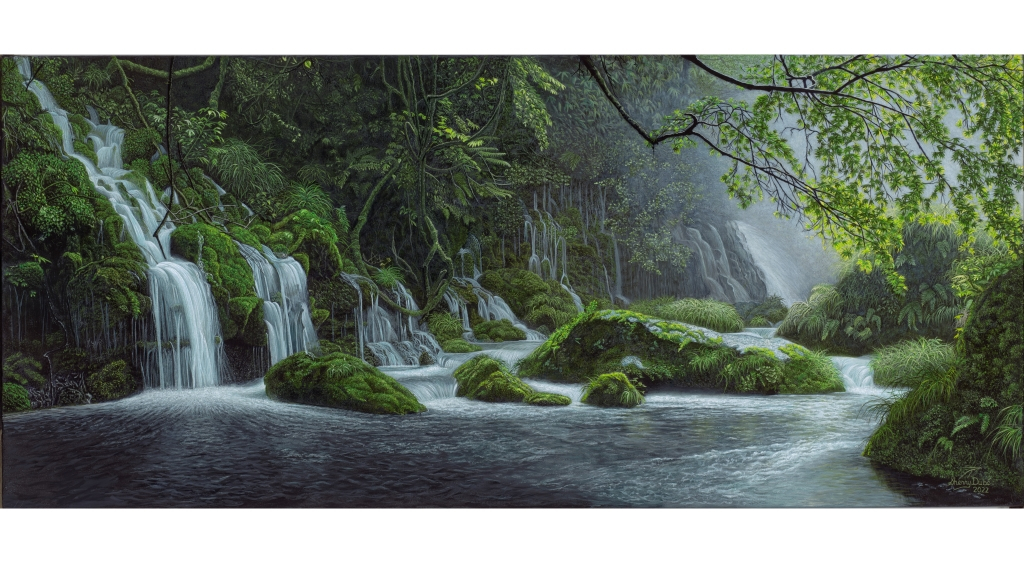 Jungle waterfalls