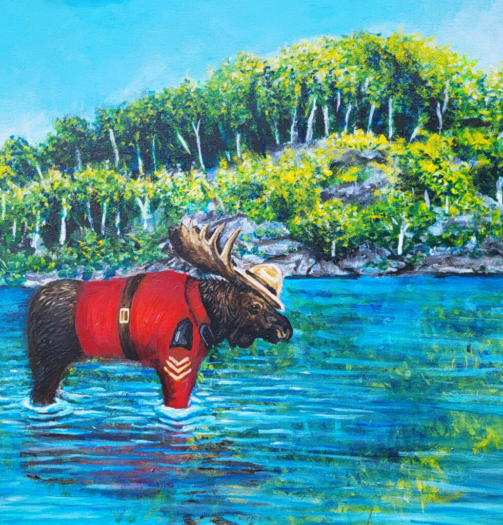 Moose on Duty