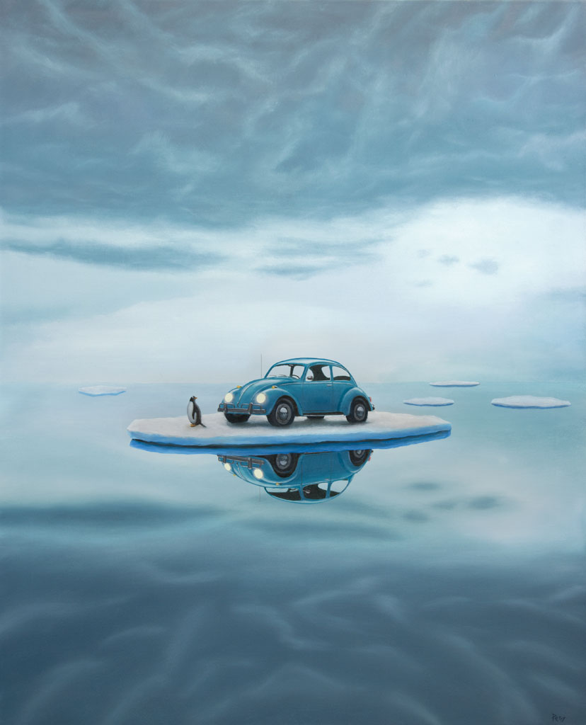 Ice Floe with VW