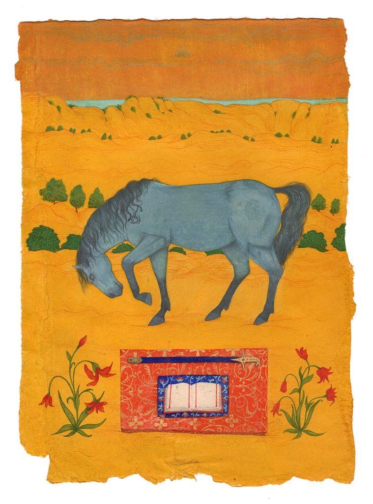 ਨੀਲਾ ਘੋੜਾ | The Blue Horse