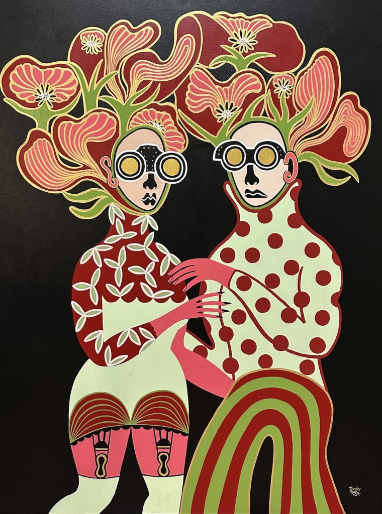 La femme au jardin