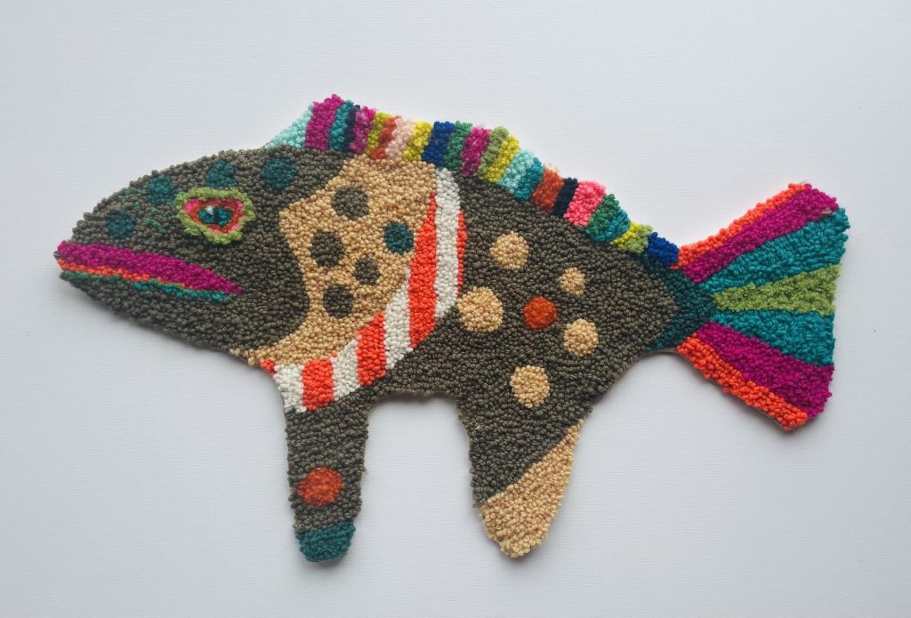 "Grumpy Cod Creature" SOLD
