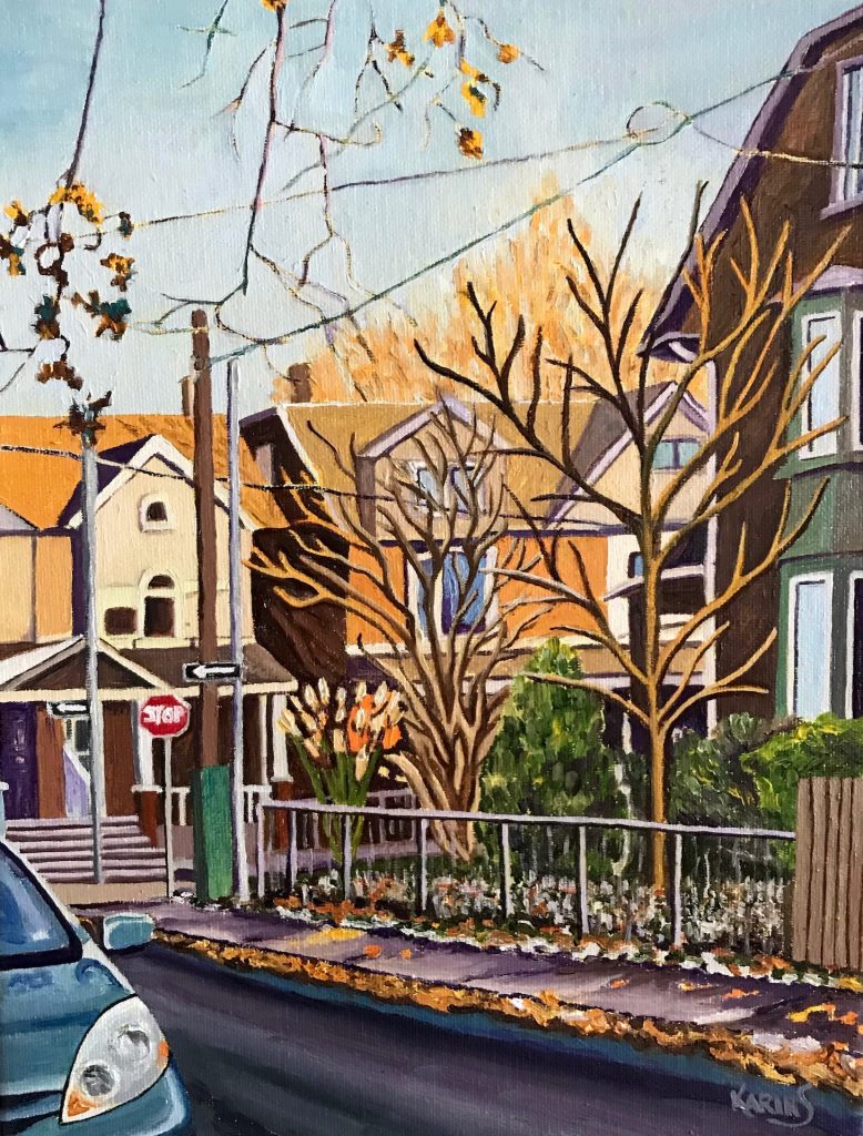 Brown House On Corner