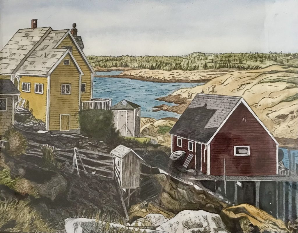 Home At Peggy's Cove