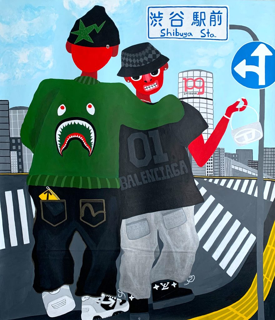 all roads lead to shibuya