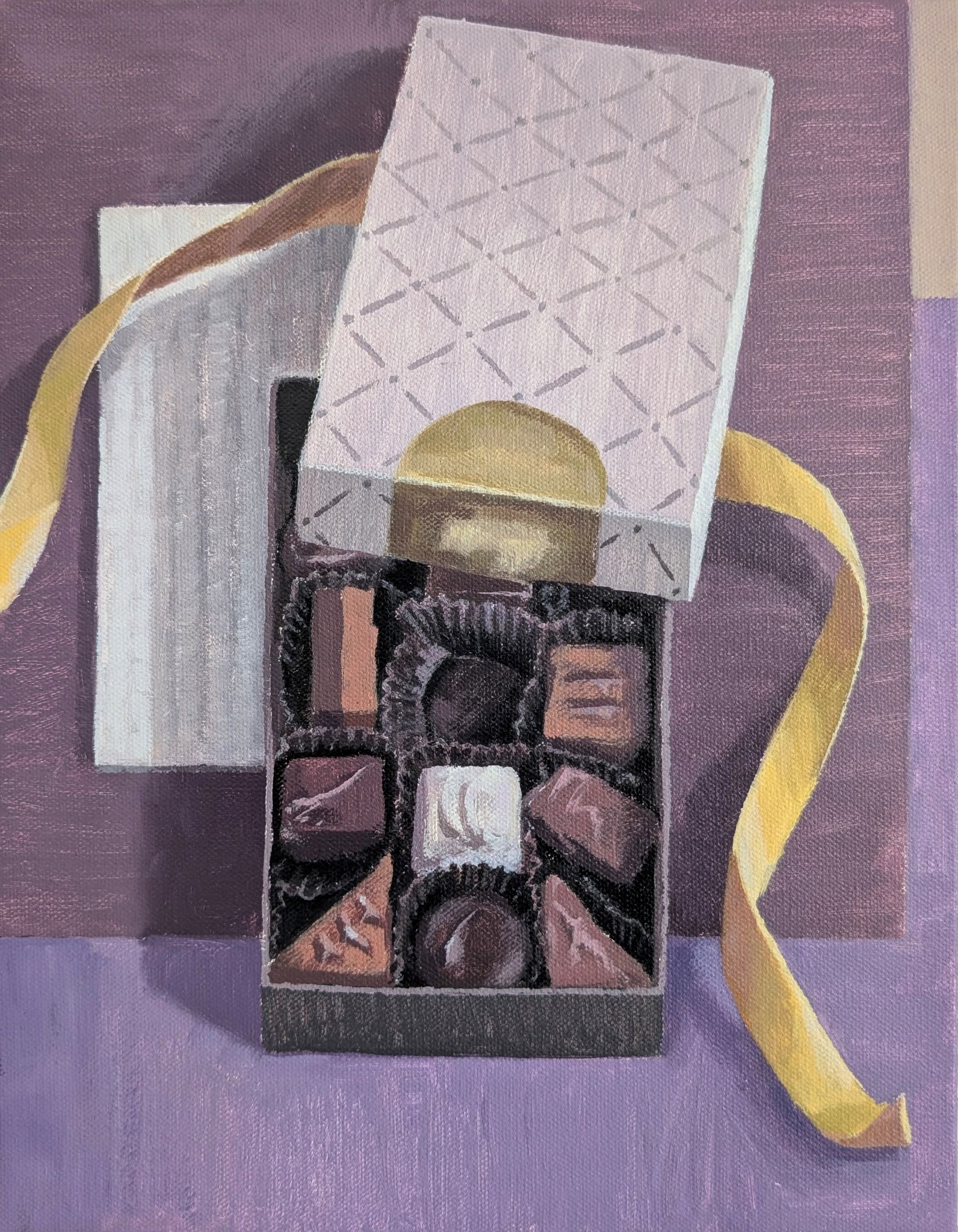 Gold Ribbon & Chocolates