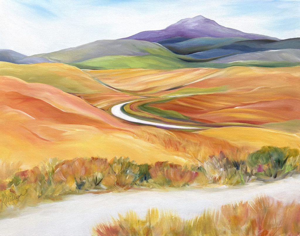 Country Road to Purple Mountain
