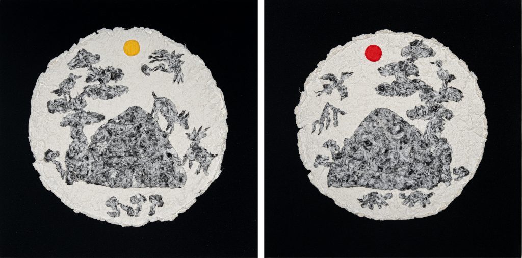Hongrim_The Birth of the Sun and Moon (Diptych)