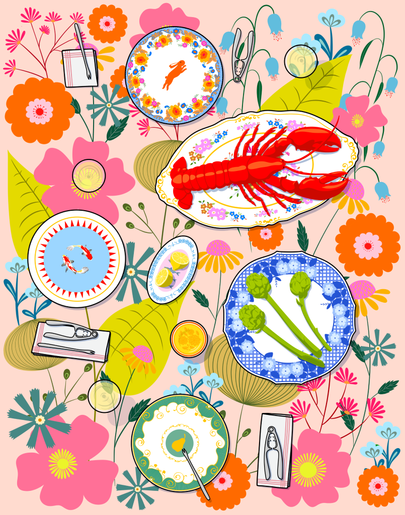 lobster and artichoke