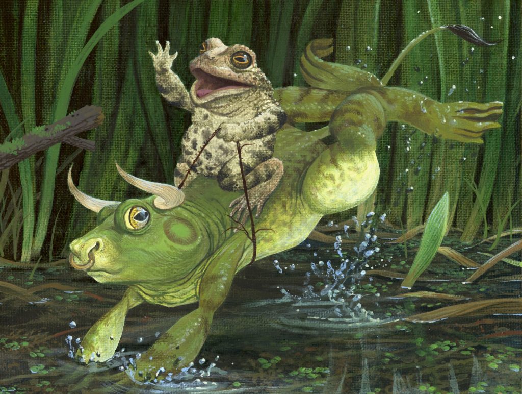 Bucking Bullfrog