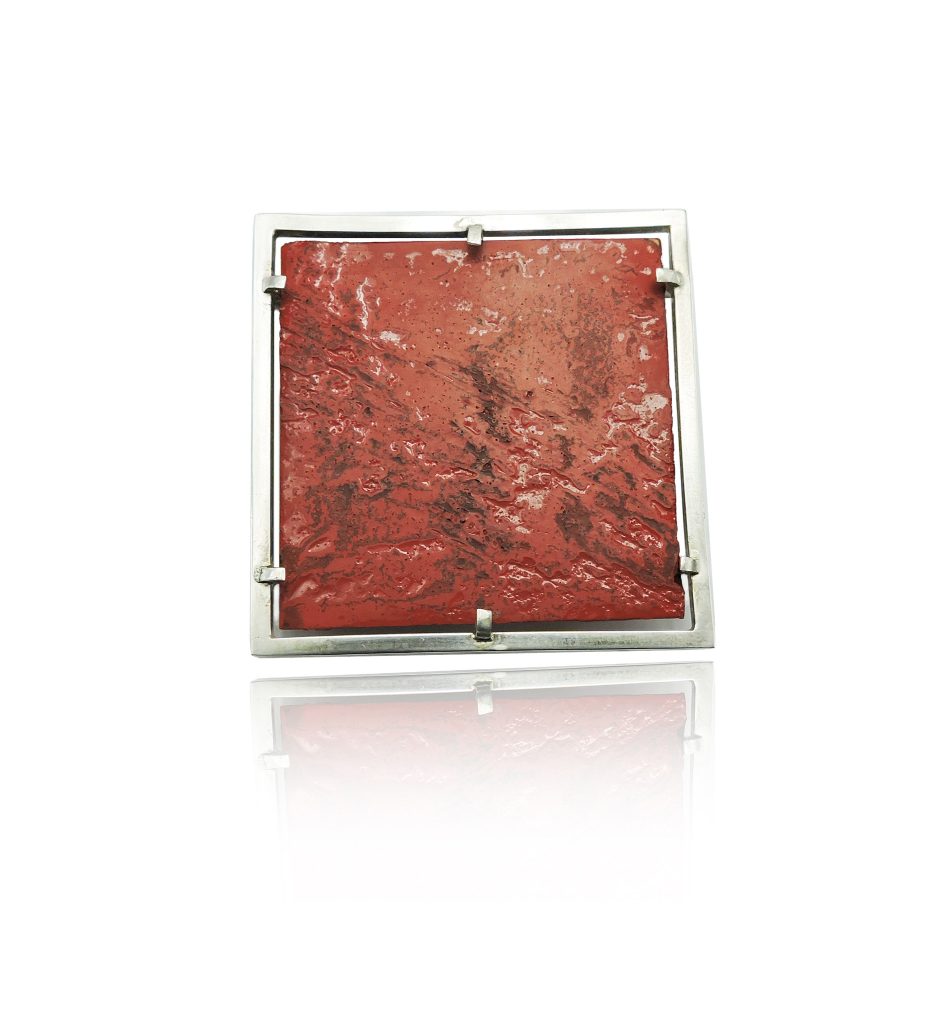 Red Brooch