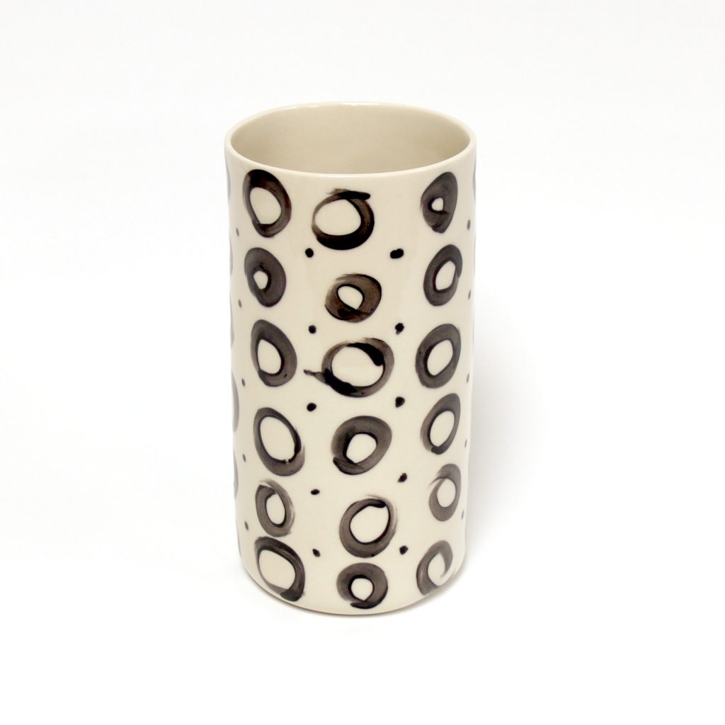 MEDITATIONS ON AN IMPERFECT CIRCLE VASE by CAROLINE YU