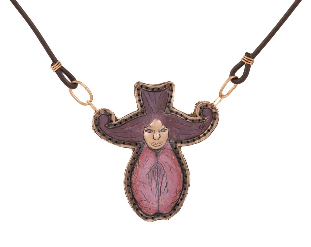 Lady Slipper Medallion