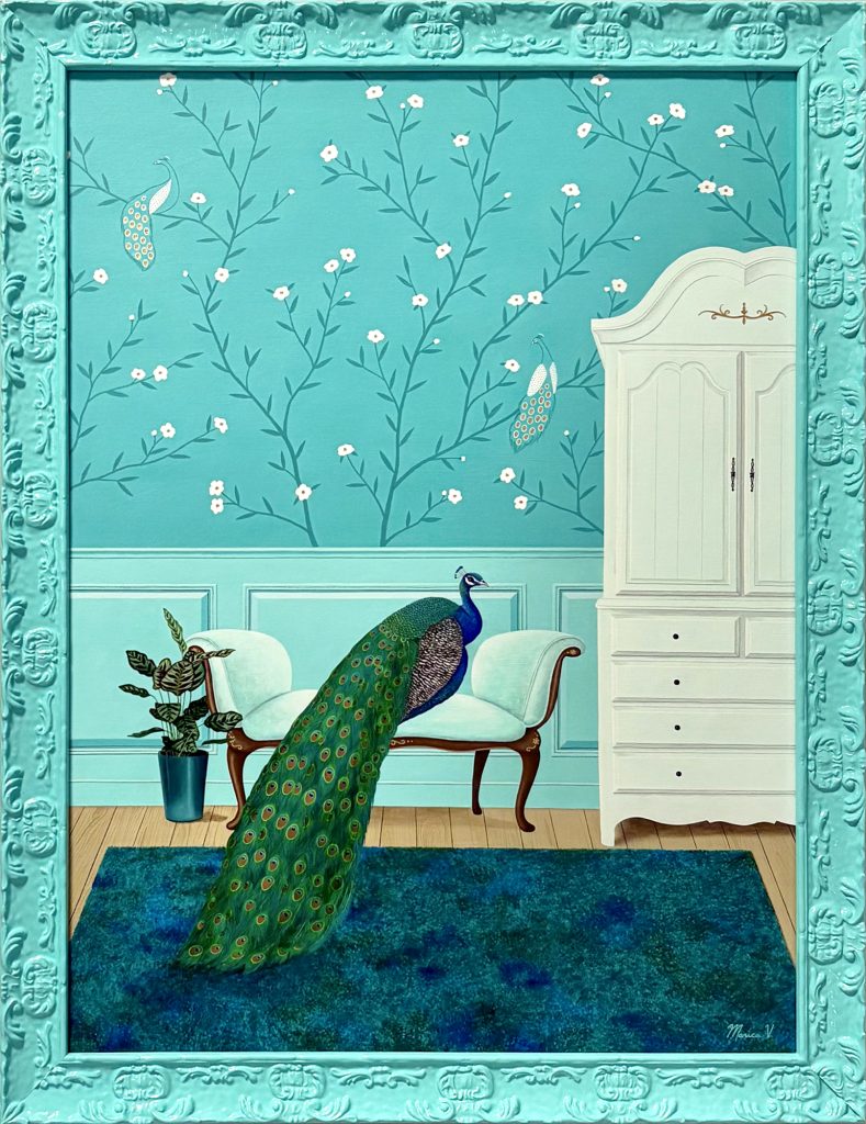 Teal Peacock Room