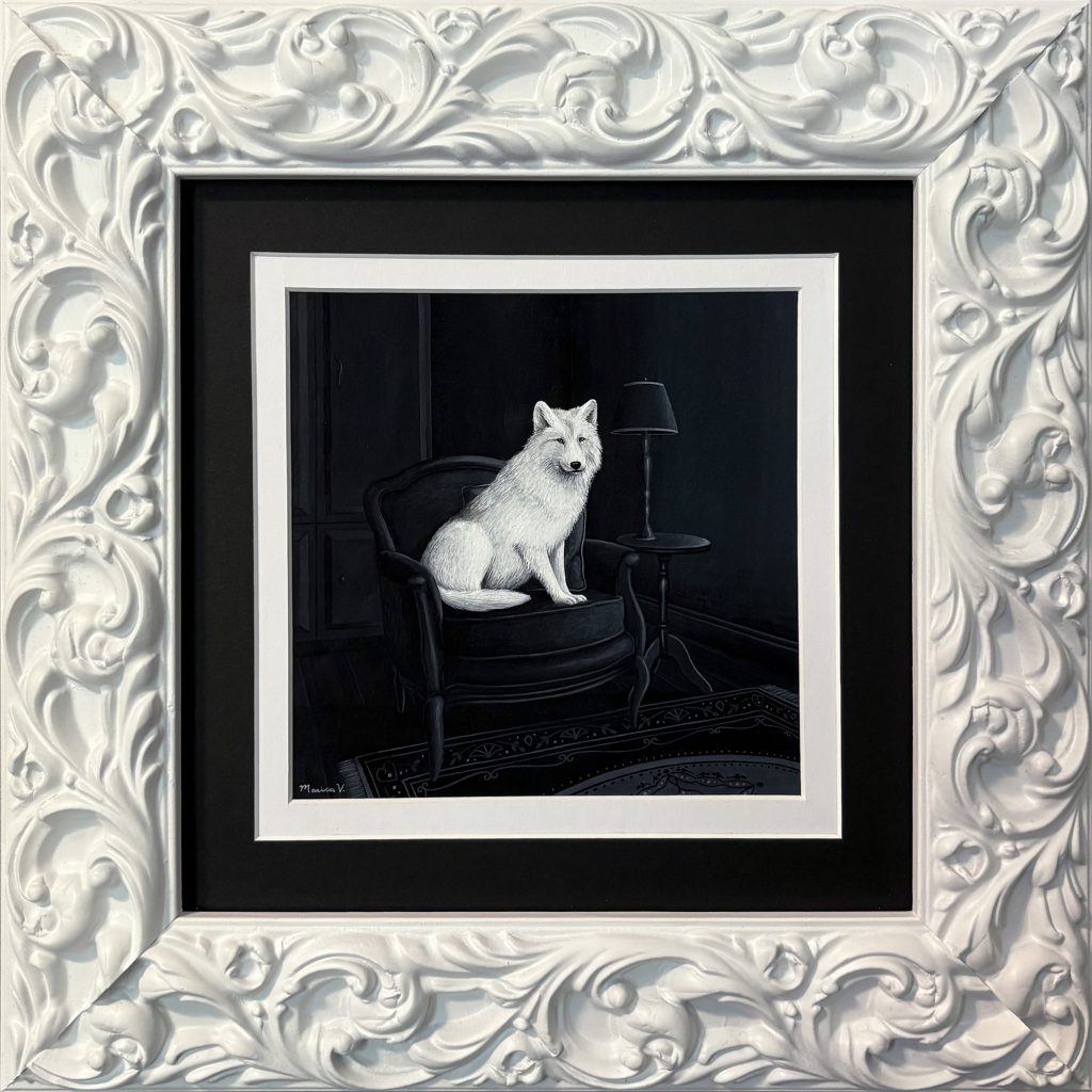 White Wolf in Black