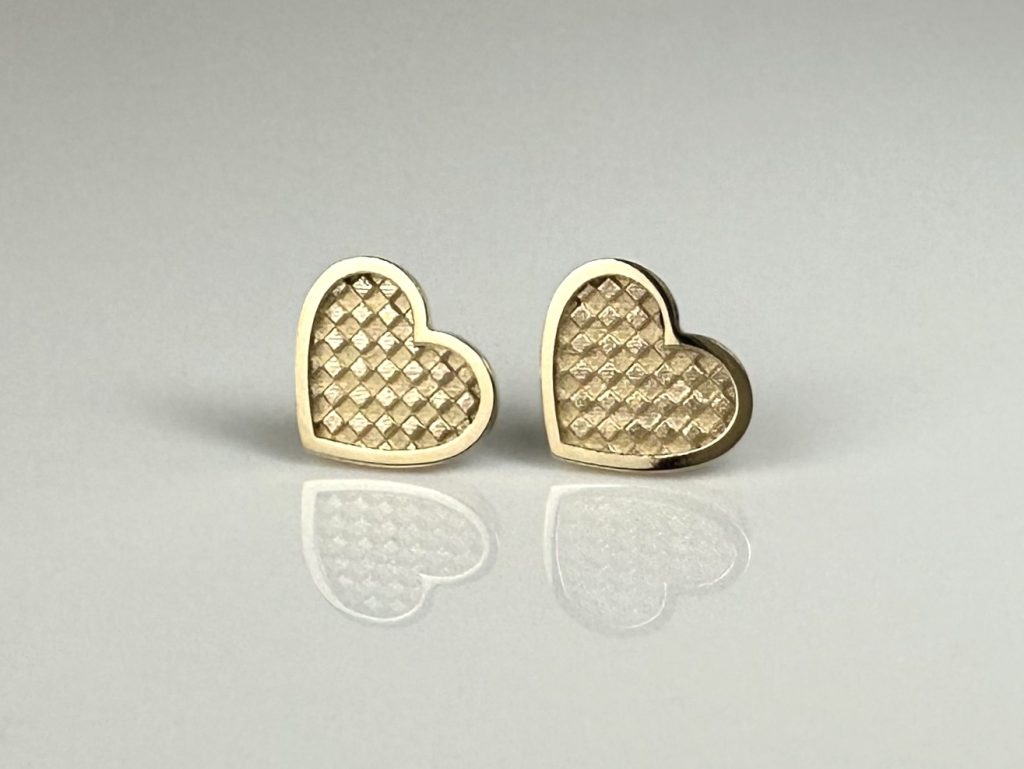 Heart earrings