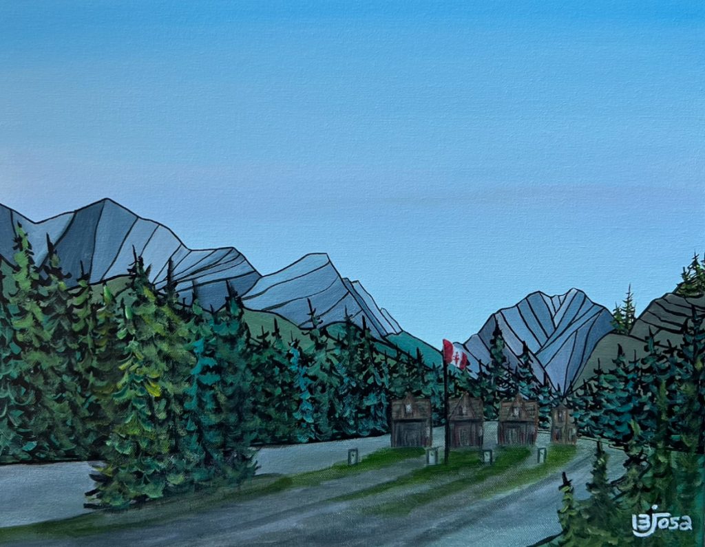 Enter Banff Gates