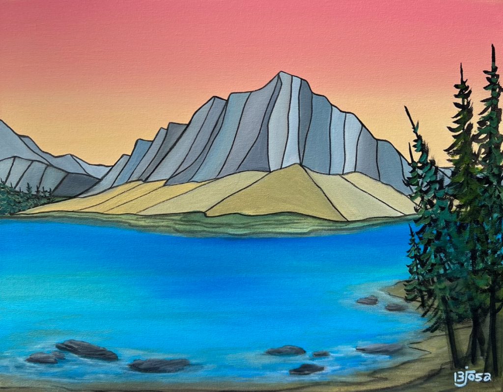 Bow Lake Coast