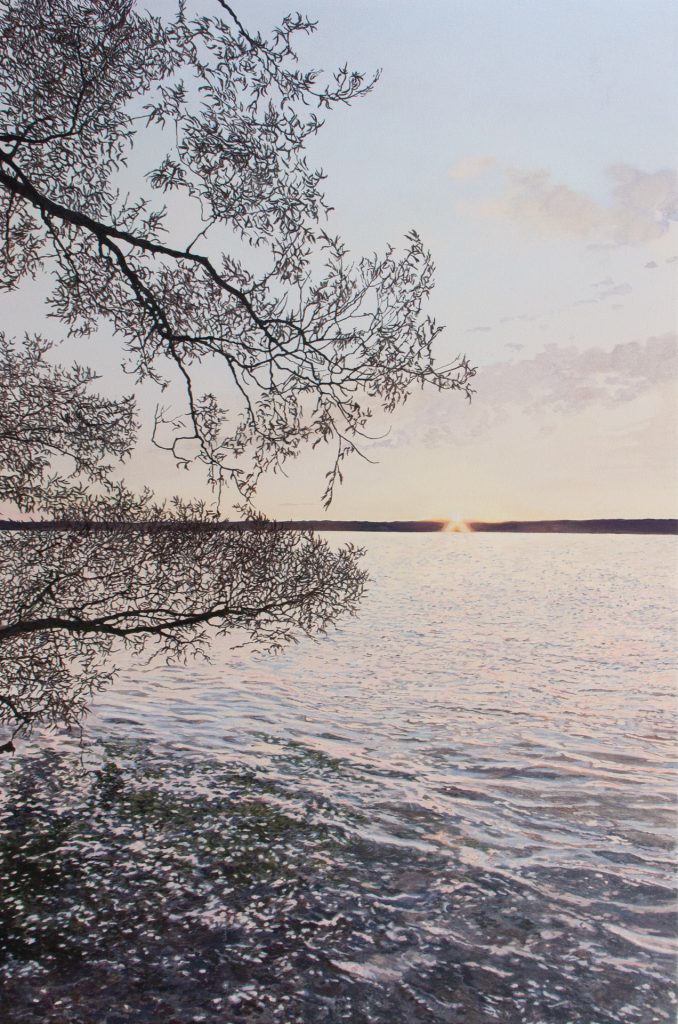 Coucher de soleil on Consecon Lake(Prince Edward County, ON)