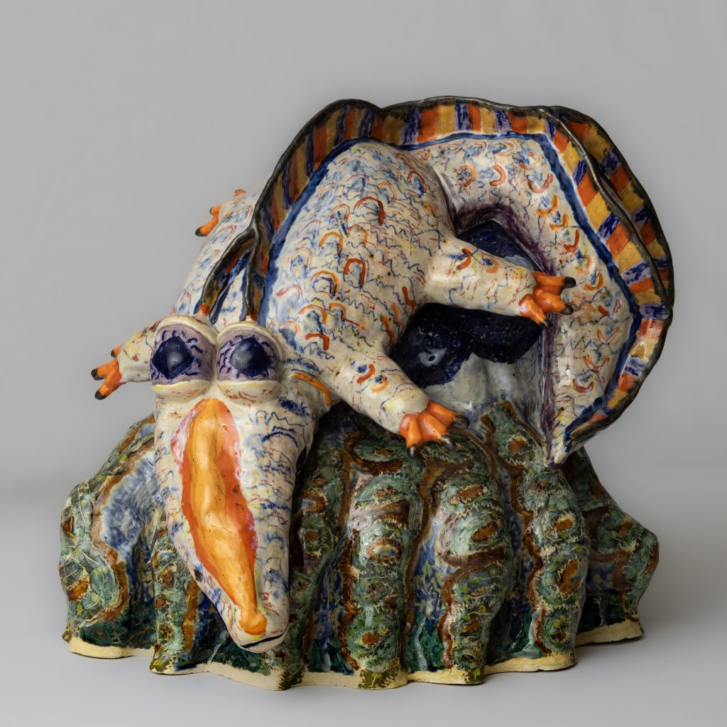 Swimming Salamander Tadpole