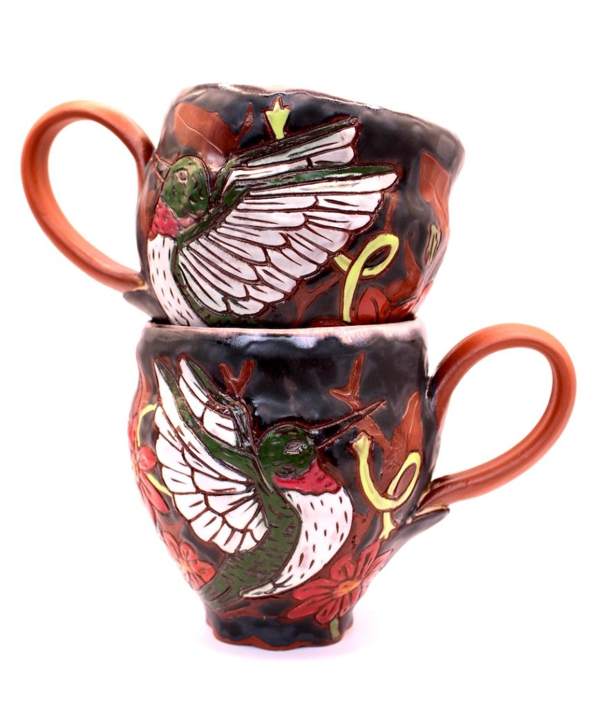 Humming Bird Mugs