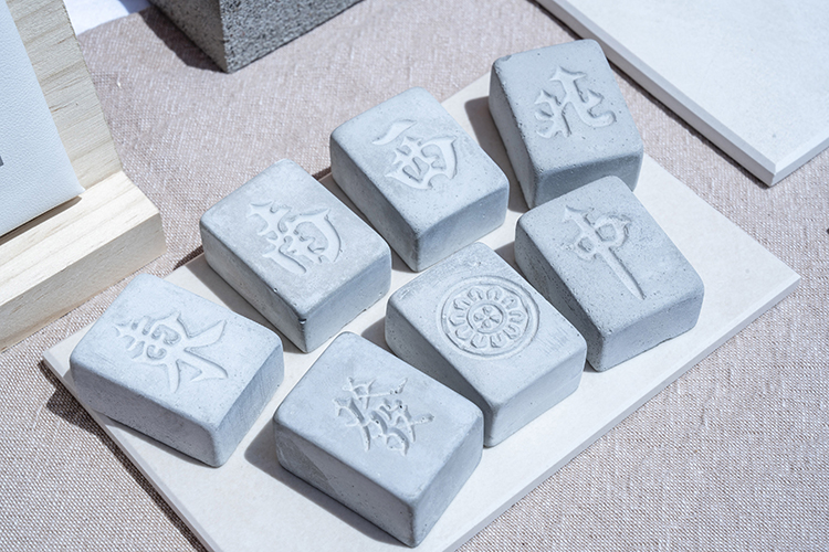 mahjong anxiety stone, paperweight