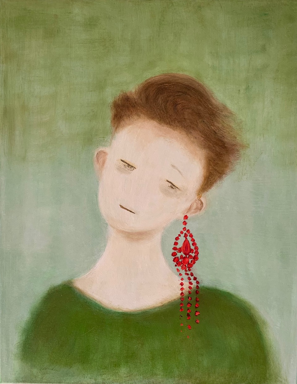 Red Earrings