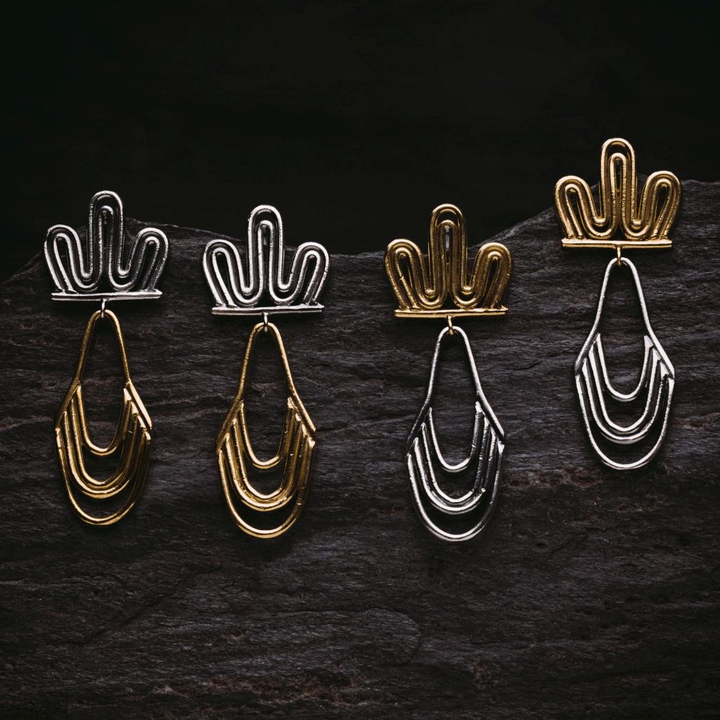 Dualité earrings
