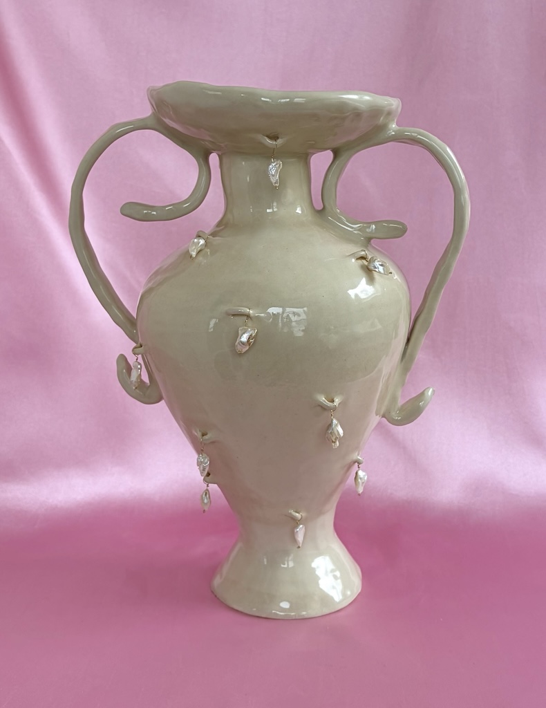 Pearl Drop Vase