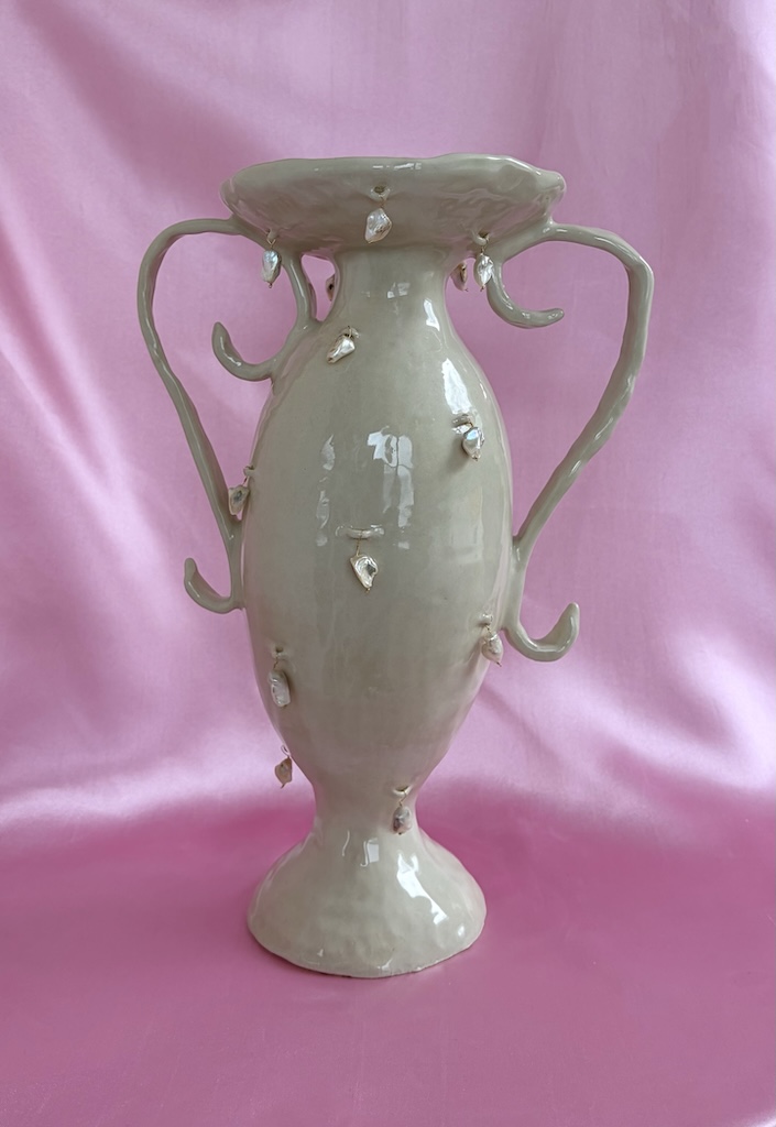 Pearl Drop Vase