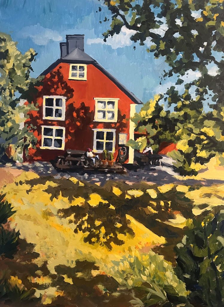 A Swedish Garden in Mid-Summer