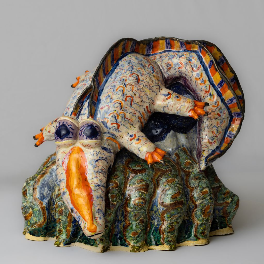 Swimming Salamander Tadpole