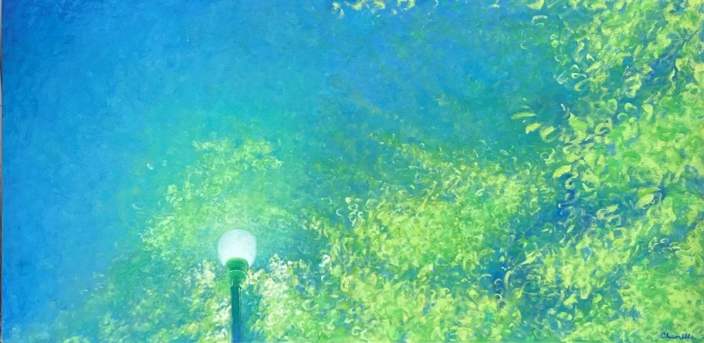 Streetlamp At Night