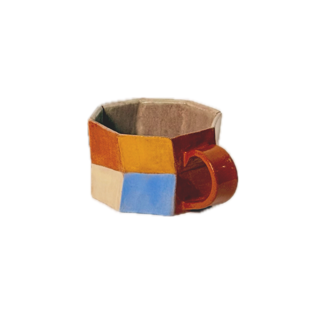 Faceted Cup – Multicolor