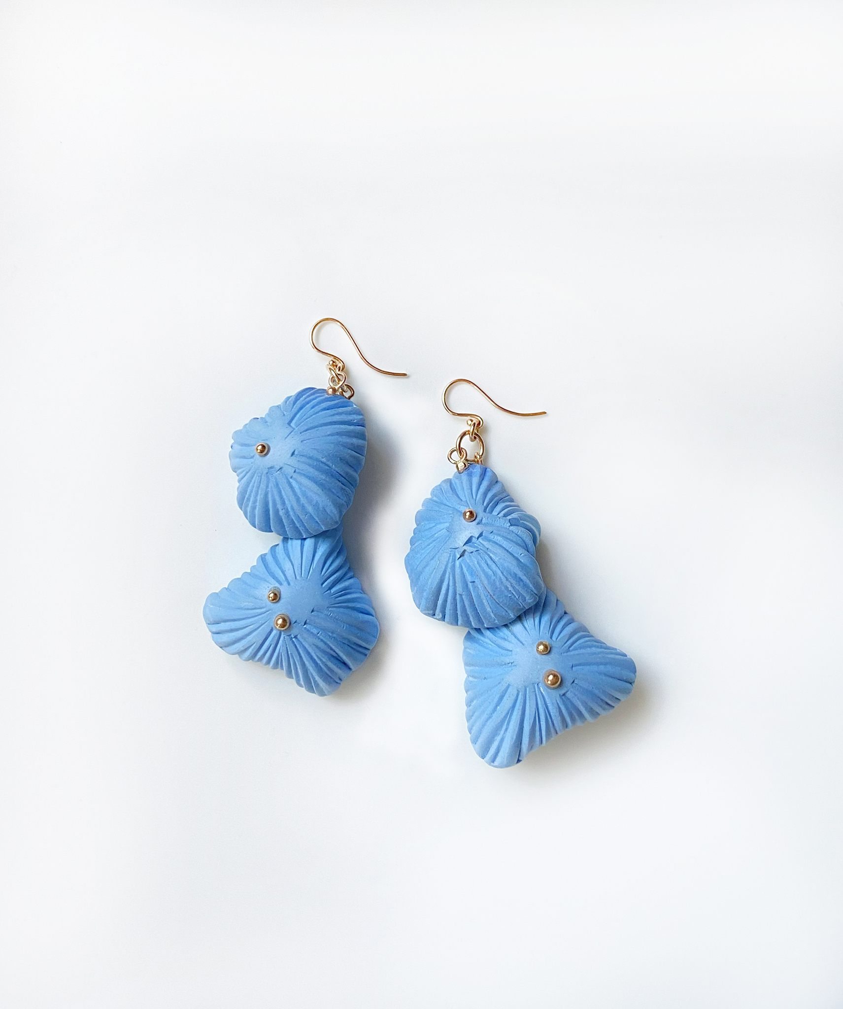 Blue Flutter Earrings