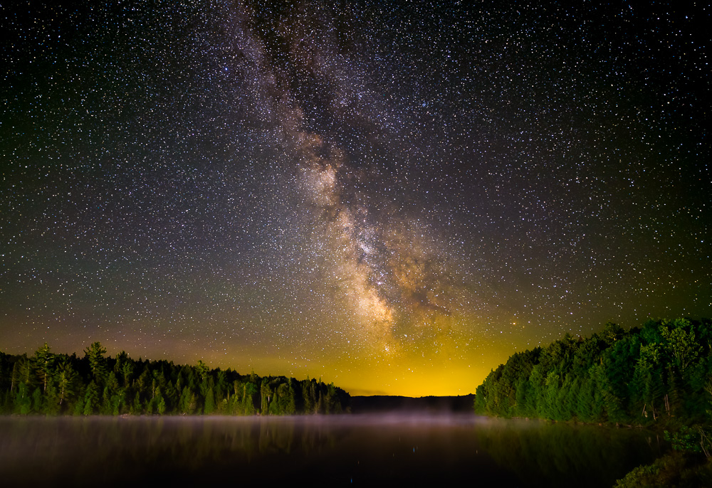 Smoke Lake Milky Way