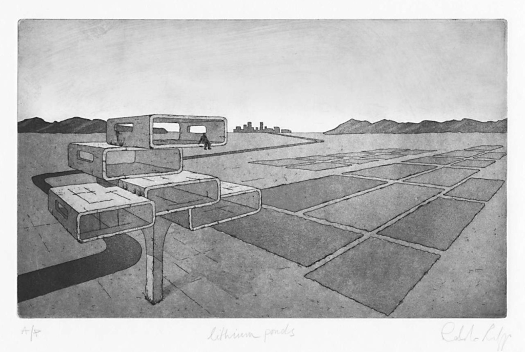 Lithium ponds