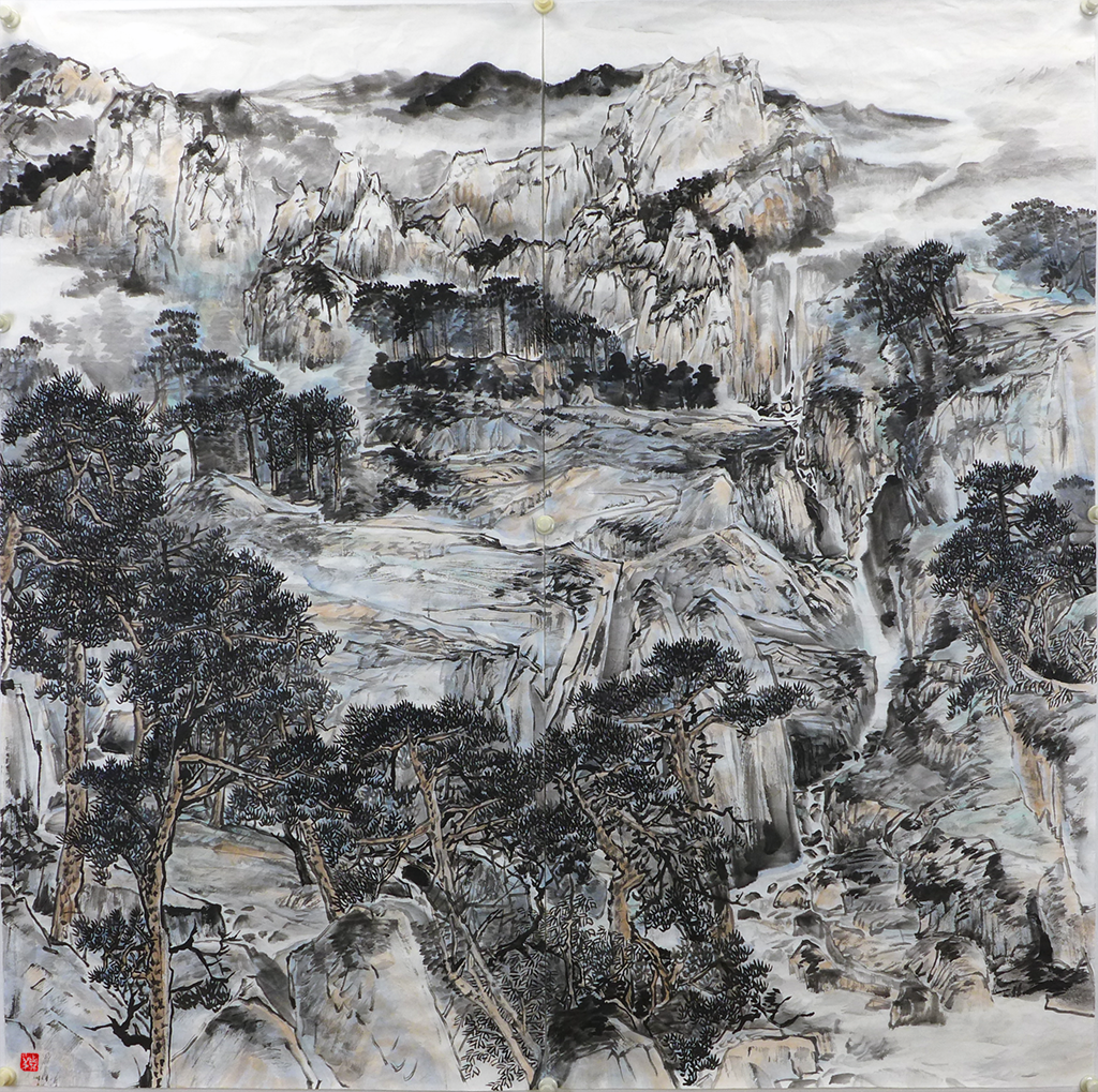 Silent Peaks of Geumgang series 001