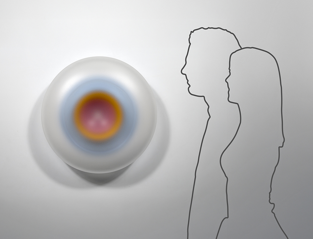 Vitridome, Marine Blue vs Mandarin Orange vs Opal Raspberry