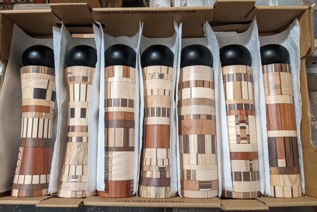 Collection of peppermills