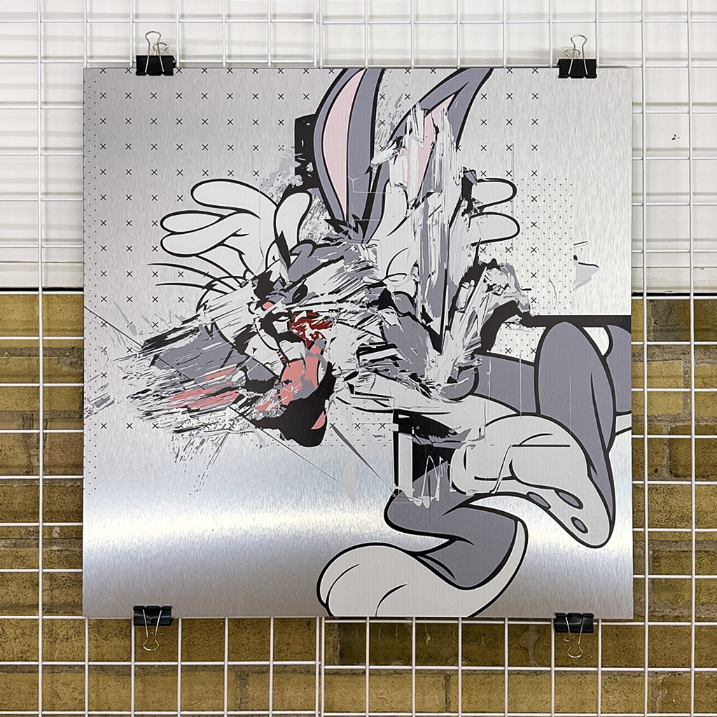 MAR BUNNY! Jellybean Grass w/ Shiny X SPLATING Cartoon! PINK wobblepop