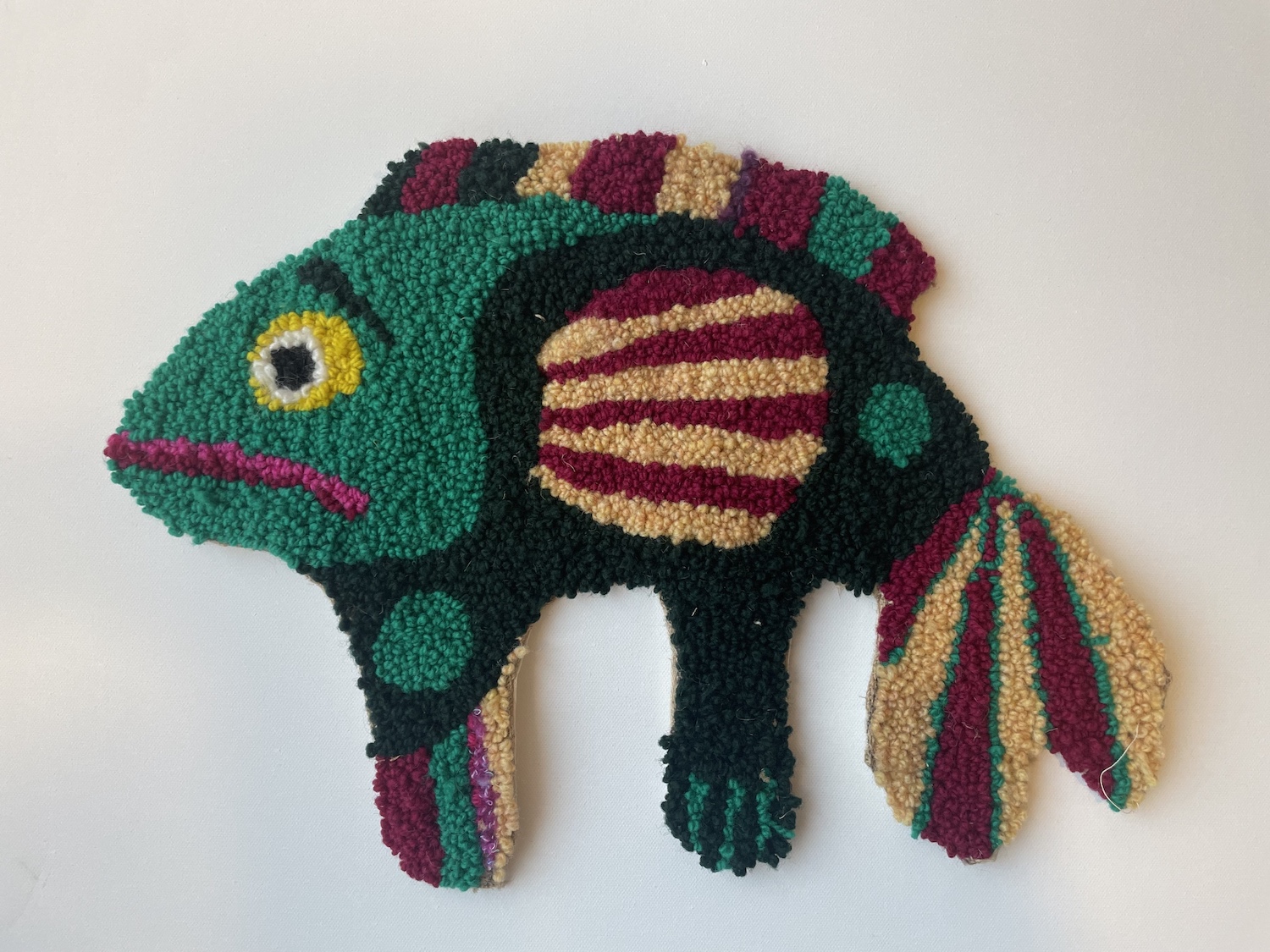 fish creature emerging from the ocean