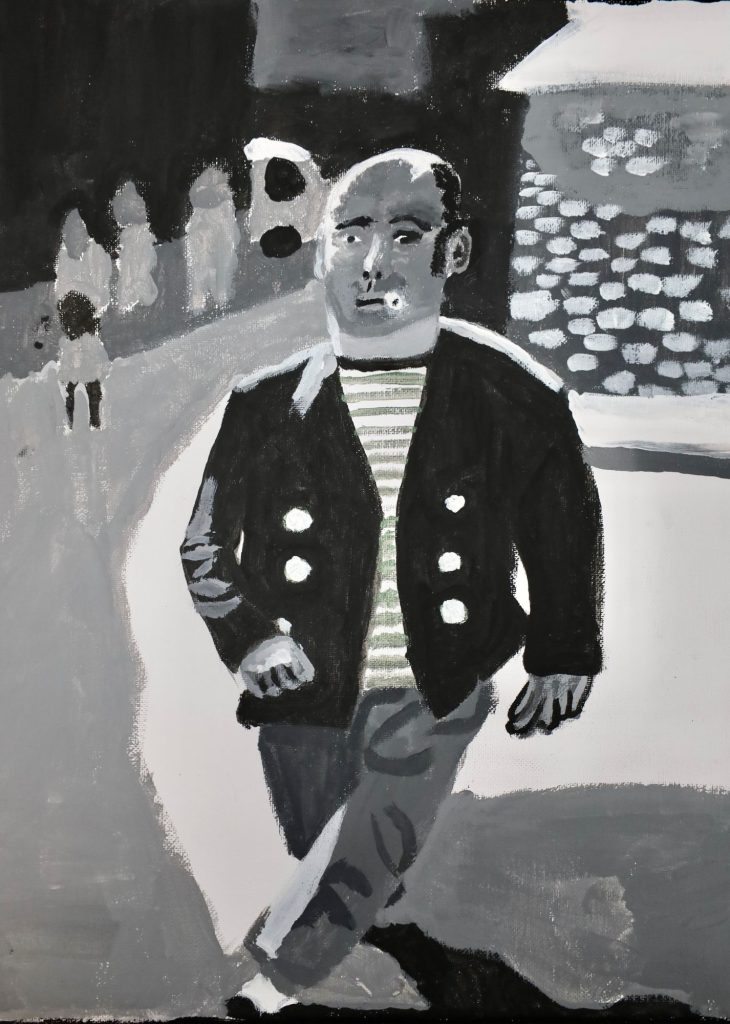 Man Walking - David Shideler