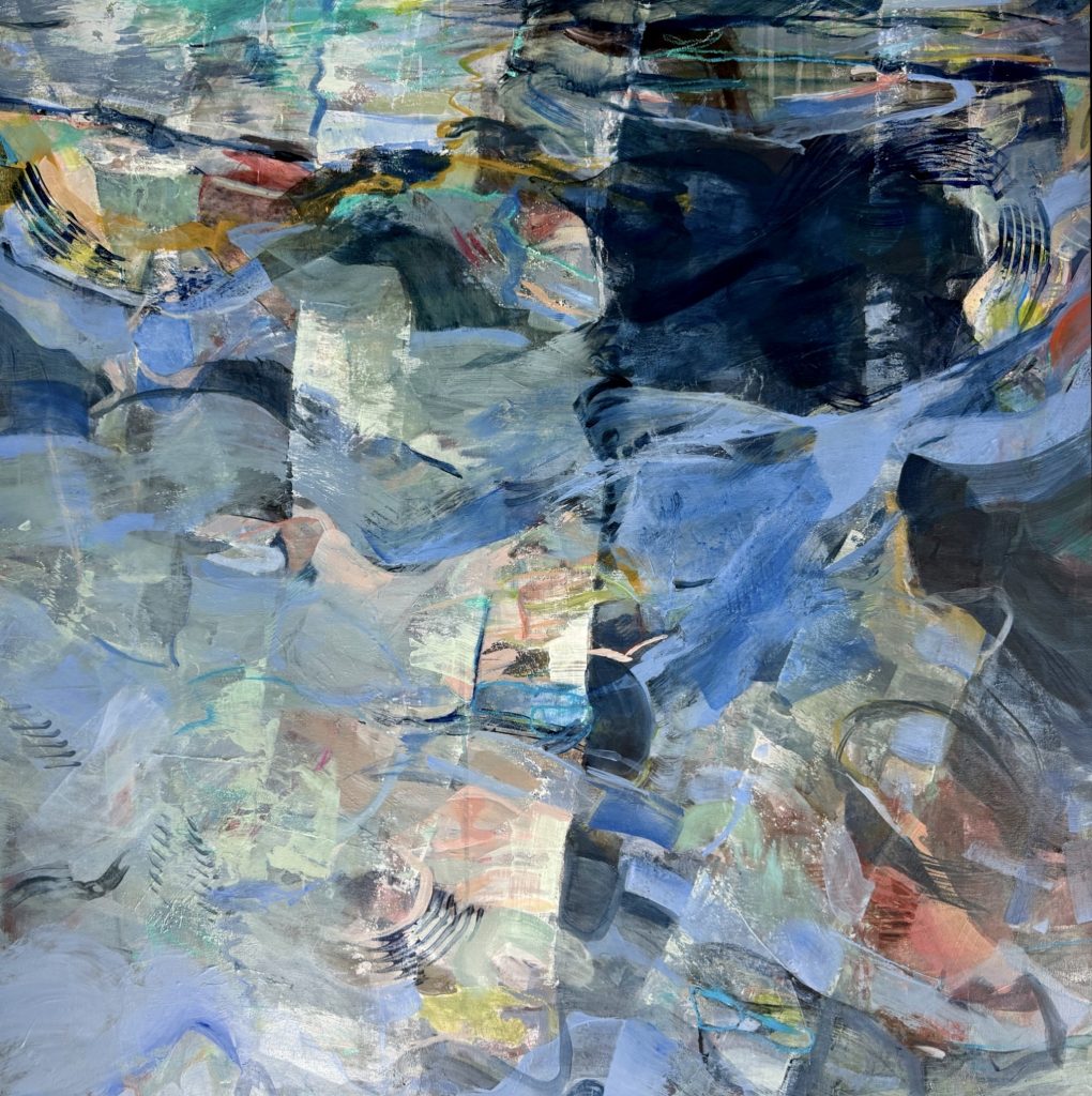 Birch Tree In Lake Reflections 1