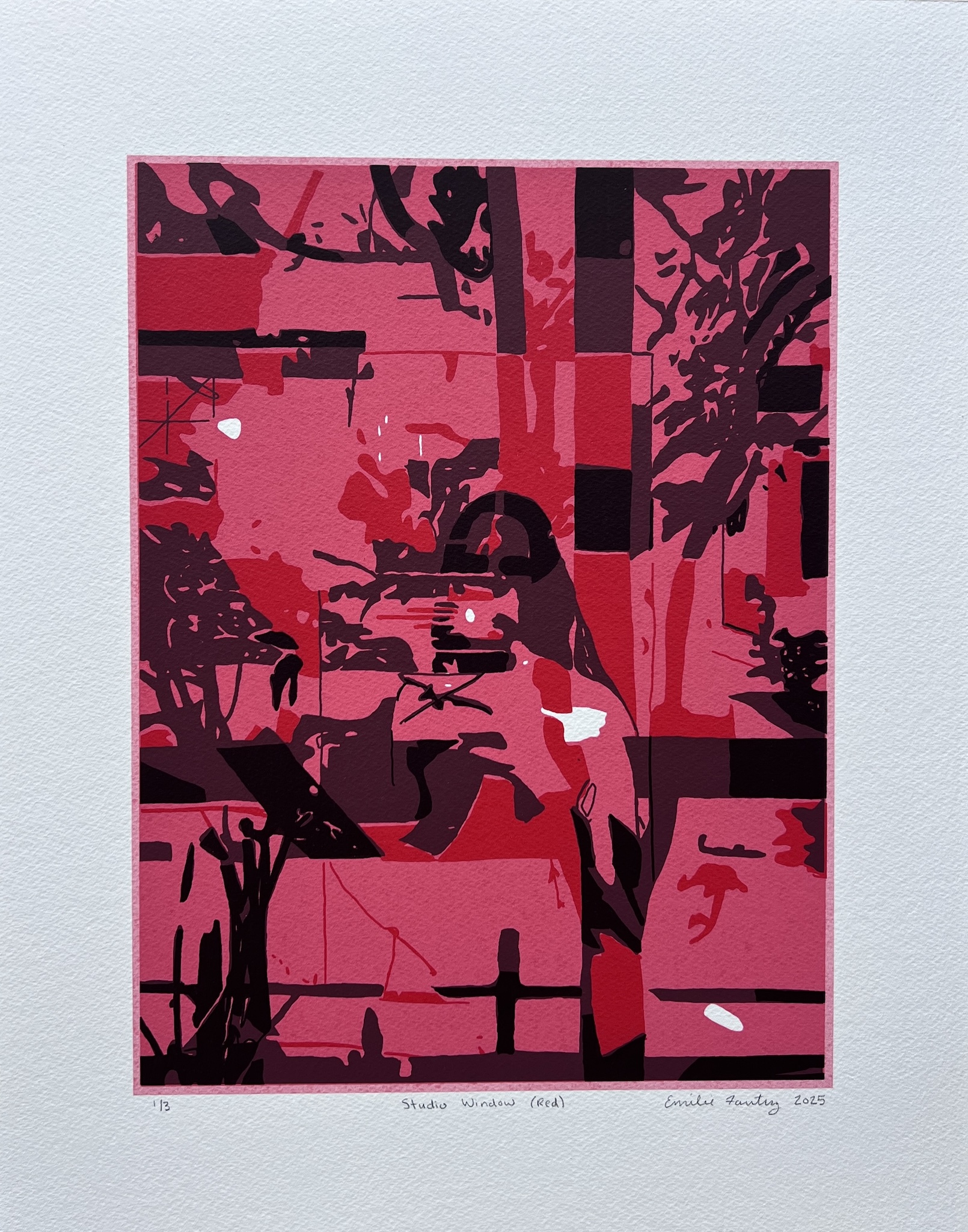 Studio Window (Red)