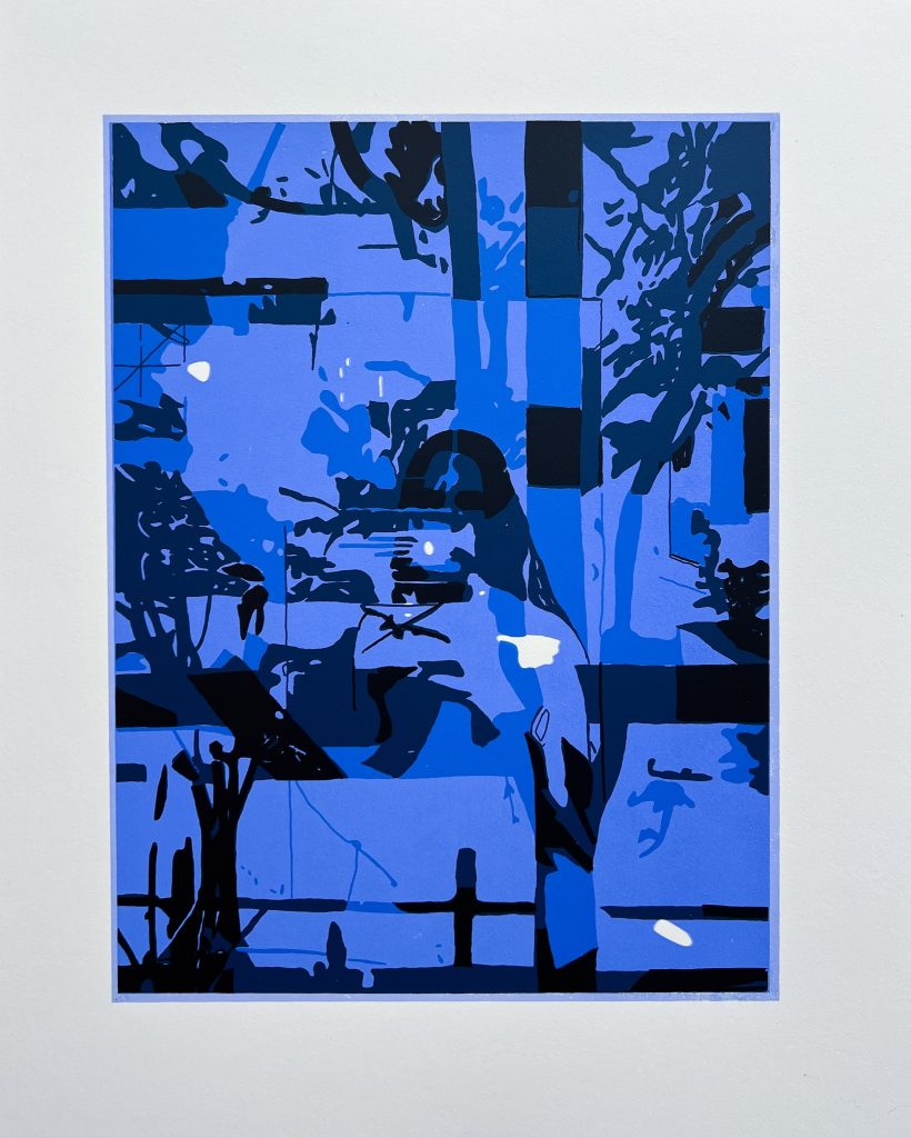 Studio Window (Blue)