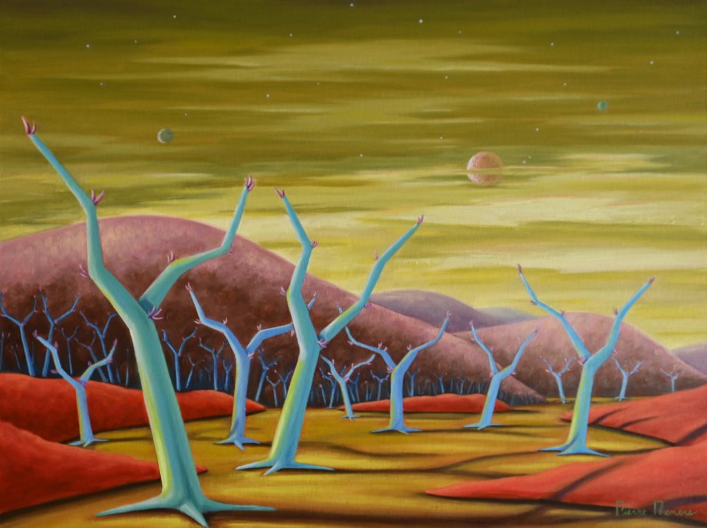 La forêt bleue