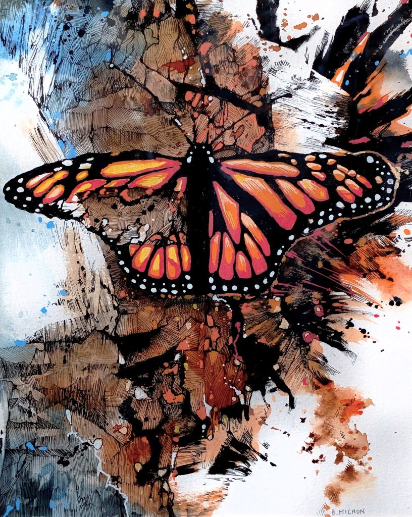 Abstract Butterfly