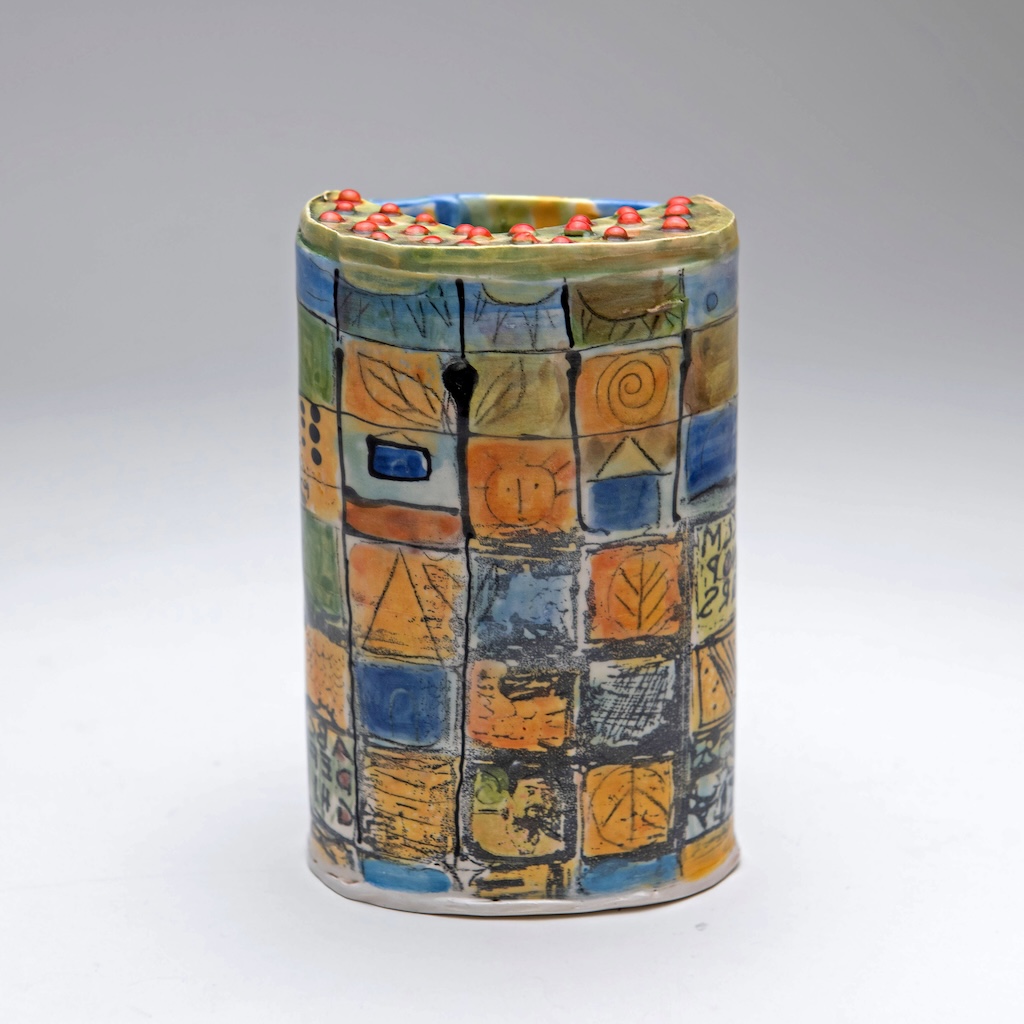 GRID VASE by Karen Franzen