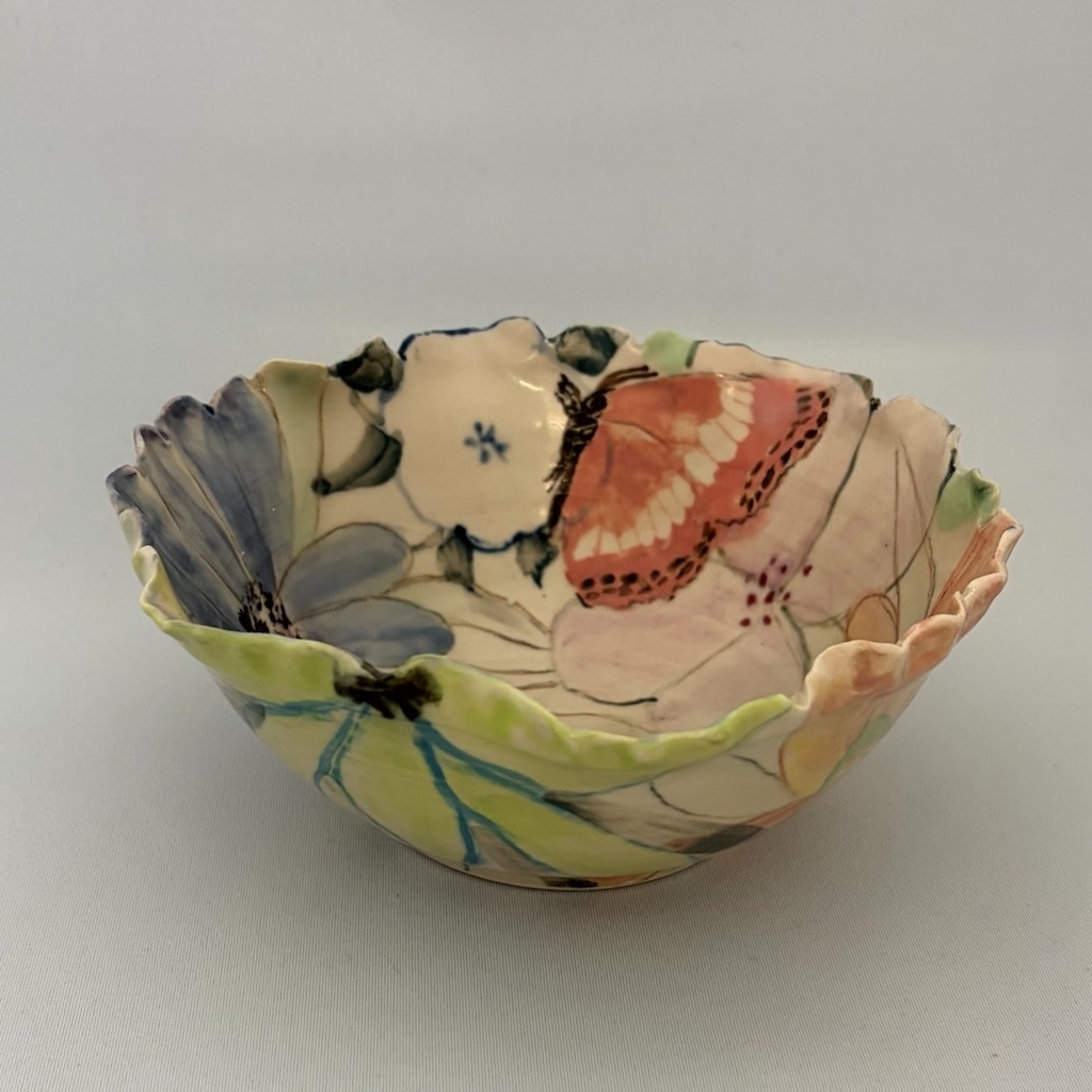 BUTTERFLY BOWL by Susan Card